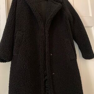 Lucky Brand Black Teddy Jacket